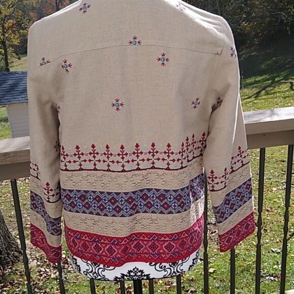 Coldwater Creek PM Embellished Jacket - Picture 2 of 4